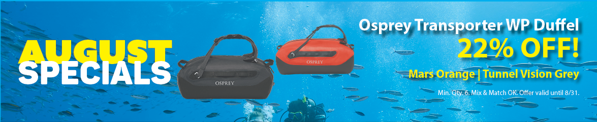 Osprey August Monthly Specials